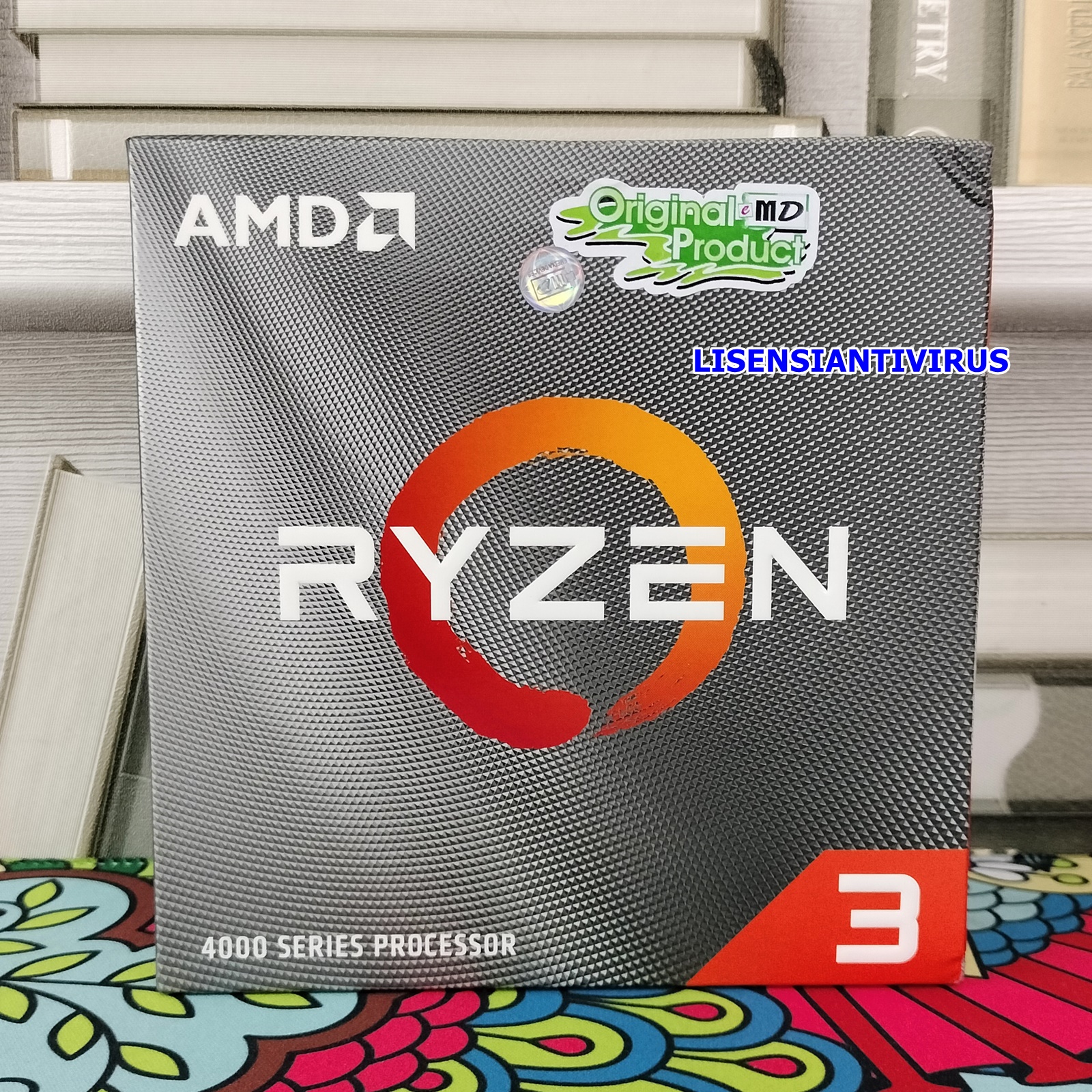 AMD Ryzen 3 3100 processor (4C/8T, 18 MB cache, 3,9 GHz turbo snelheid
